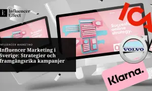 Influencer Effect visar hur deras nio agency hjälper företag som Volvo och Klarna med framgångsrika influencer marketing-strategier i Sverige.