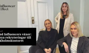 Tre nya medarbetare ansluter till United Influencers kontor i Stockholm.