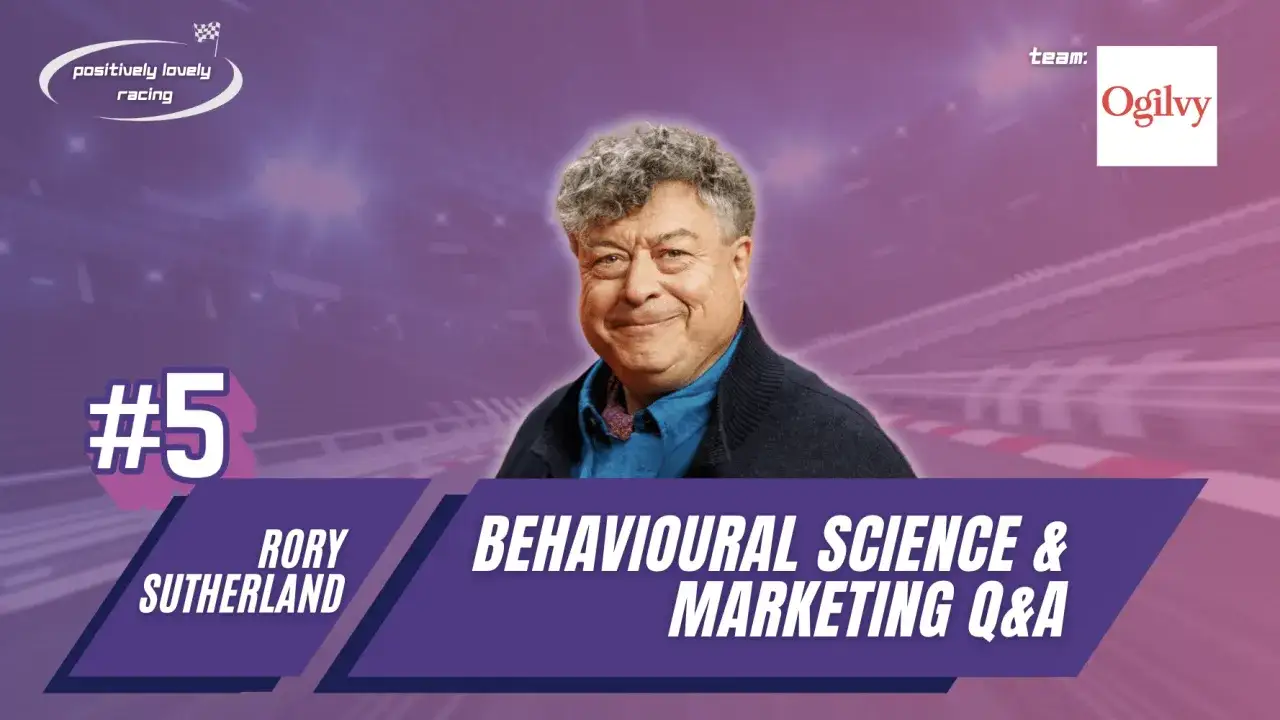 Rory Sutherland, expert inom beteendevetenskap och marknadsf&ouml;ring, deltar i en fr&aring;gestund.