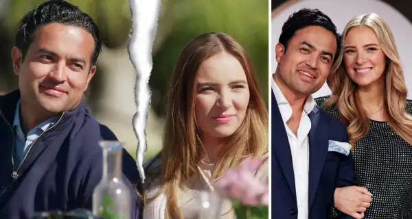 Amanda och Sergio, ett par som verkar ha gått igenom en del.